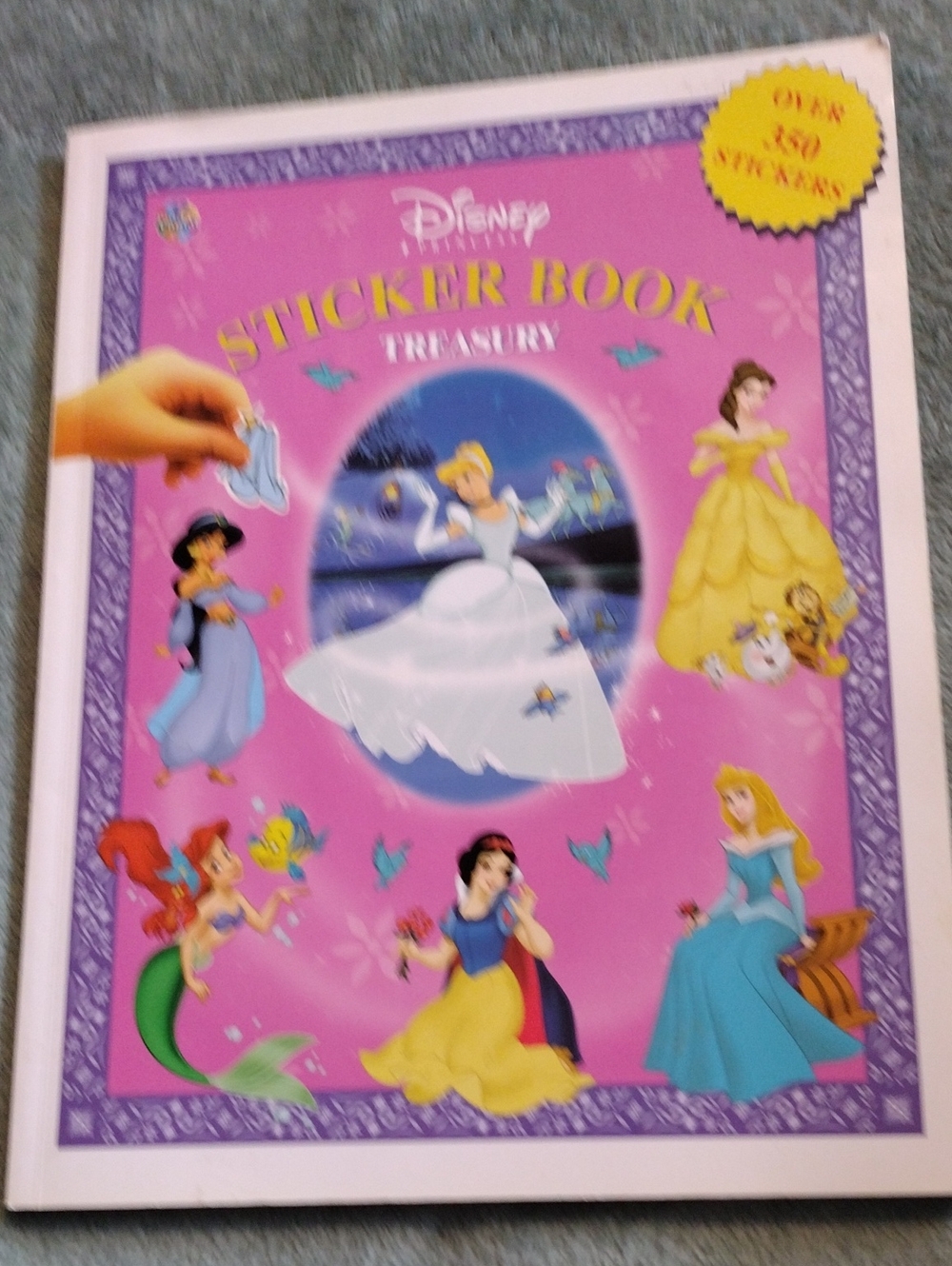 Disney Princess Sticker Treasury -Paper Cover